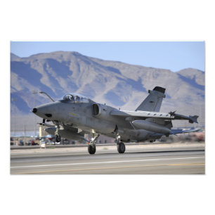 Foto Um caça da Força Aérea italiana AMX