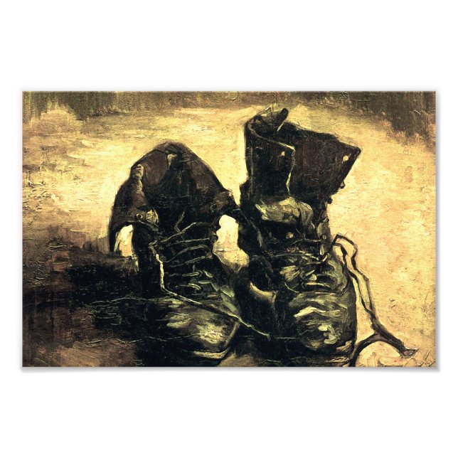 Foto Um par de Calçados - Van Gogh (Frente)