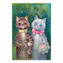 Um par feliz | Louis Wain |