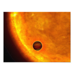 Foto Um planeta Jupiter-feito sob medida