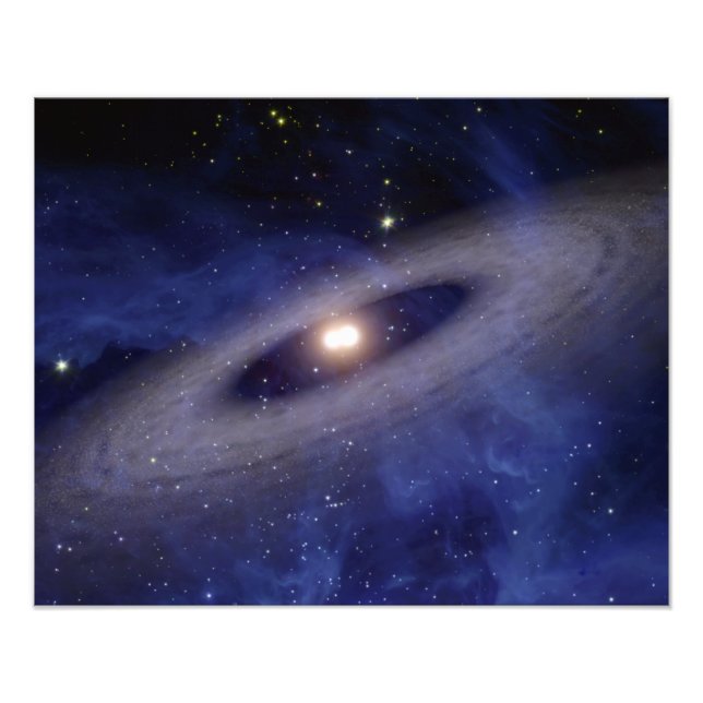 Foto Um sistema solar distante (Frente)