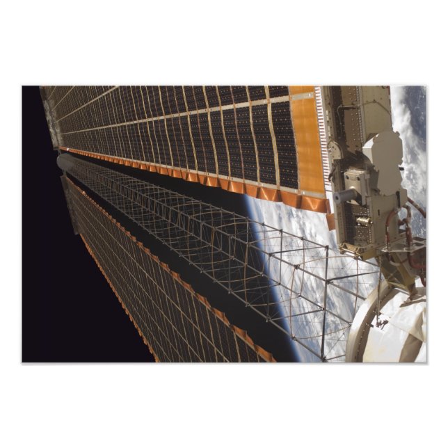 Foto Uma asa de matriz solar (Frente)