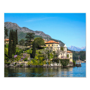 Foto Uma casa de campo no lago Como, Italia - impressã