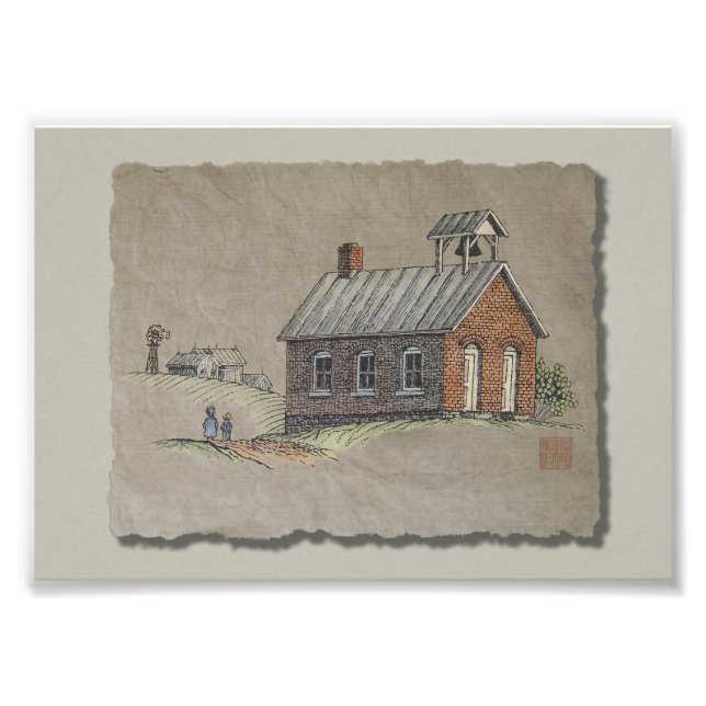 Foto Uma escola de quarto (Frente)