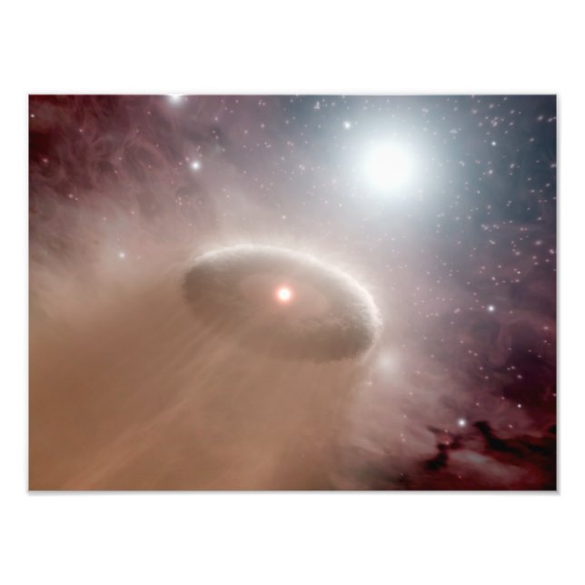 Foto Uma estrela O atrás de uma estrela jovem e mais fr (Frente)