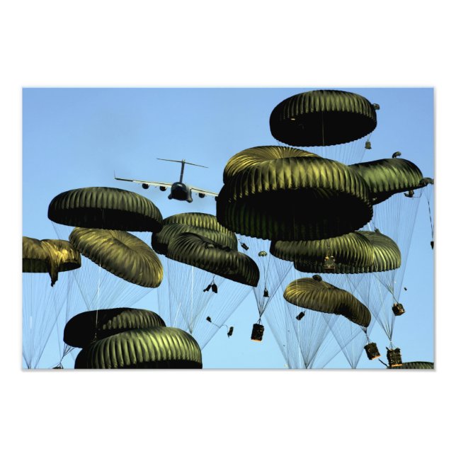 Foto Uma Força Aérea dos EUA C-17 Globemaster III (Frente)