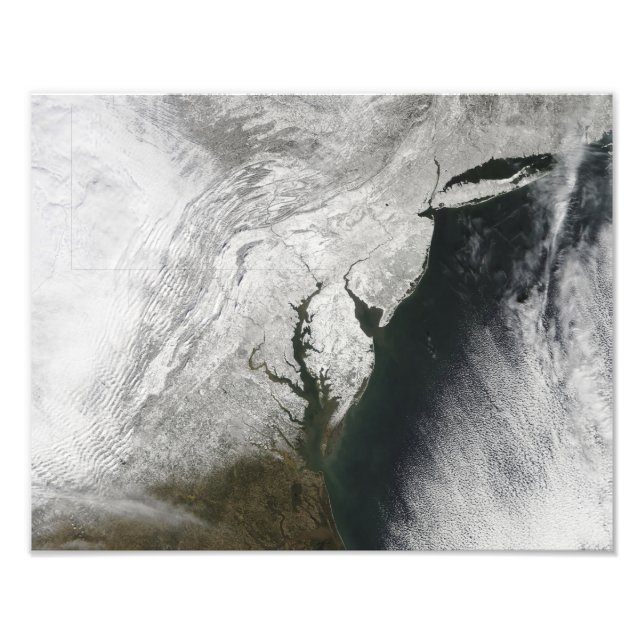 Foto Uma forte tempestade de inverno (Frente)