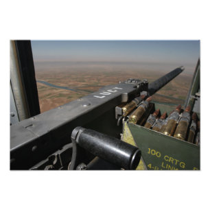 Foto Uma metralhadora de calibre 50