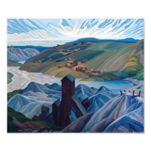 Foto Uma Mina de Prata Norte Franklin Carmichael
