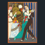 Foto Uma noite no decadente Impressão de Arte de Paris<br><div class="desc">Uma noite no decadente impressão de Paris. Art Deco impressão de 1914. O artista francês Georges Barbier foi um dos ilustradores excelentes trabalhando na França de Paris na 1920. Ele frequentemente retratava cenas da vida noturna parisiense. Uma noite em Paris decadente mostra um casal francês dançando em uma festa. A...</div>