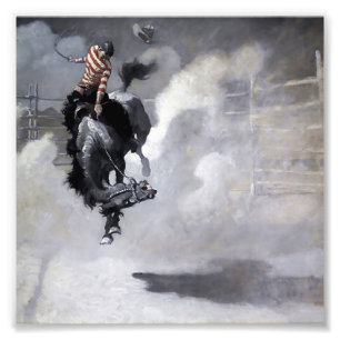 Foto “Uma Nuvem de Poeira” Arte Ocidental por NC Wyeth