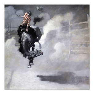 Foto “Uma Nuvem de Poeira” Arte Ocidental por NC Wyeth