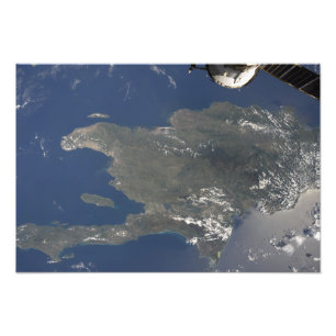 Foto Uma opinião a ilha das Caraíbas de Hispaniola