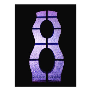 Foto Uma visão violeta