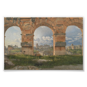 Foto Uma Vista através de Três Arcos do Coliseu