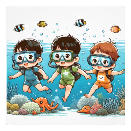 Foto Underwater Adventure with Friends