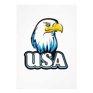 Foto USA Bald Eagle (edição azul limitada)