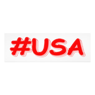 Foto "#USA" Cute Design. Buy Now