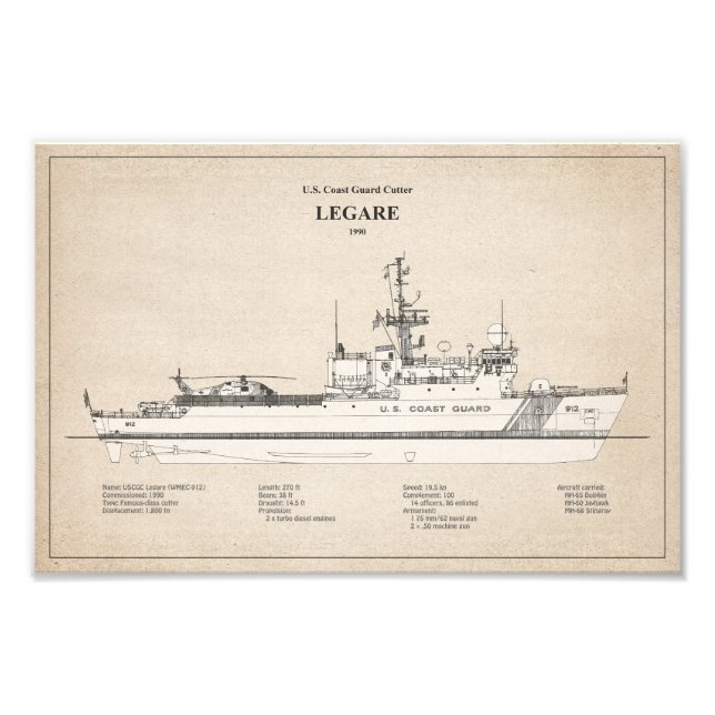 Foto USCG Legare wmec-912 - SBD (Frente)