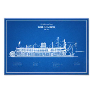 Foto USCG Lighthouder Goldenrod - ABD