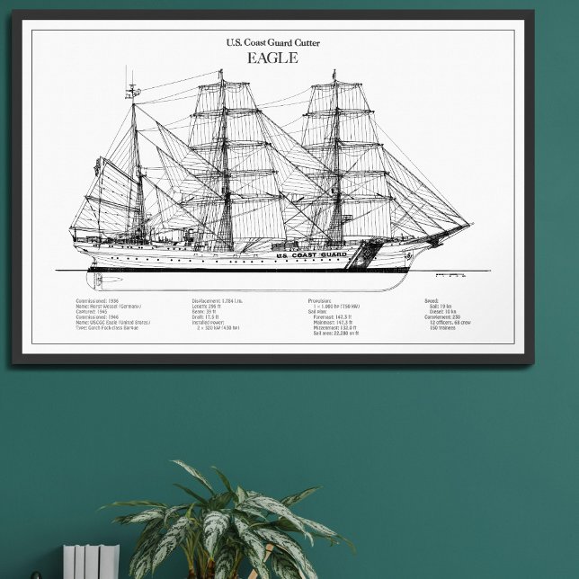 Foto USCGC Eagle wix-327 - BD (Criador carregado)