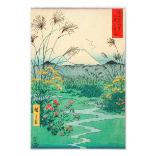 Foto Utagawa Hiroshige - Planície de Otsuki na Provínci