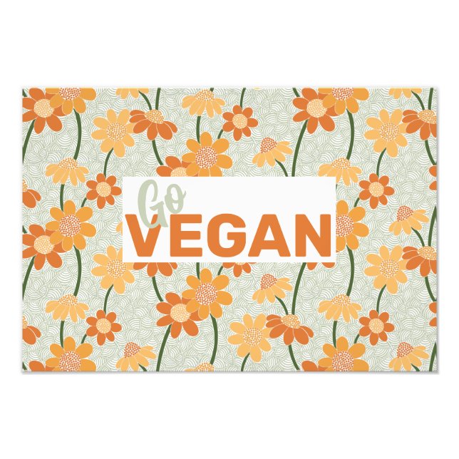 Foto Vai Vegan! Flores retrorreflectoras bonito mudas n (Frente)