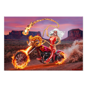 Foto Vampire Biker Babe – Rebelde da Meia-Noite Gótica