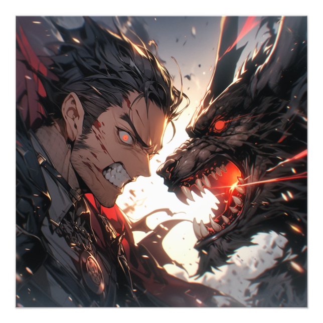 Foto Vampiro Vs Werewolf (Frente)