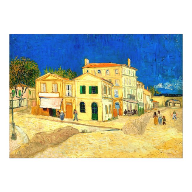 Foto Van Gogh, A Casa Amarela,  (Frente)
