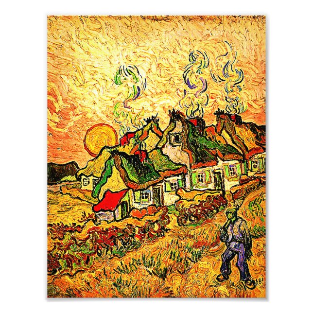 Foto Van Gogh - Algodão Atingido à Luz do Sol (Frente)
