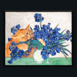 Foto Van Gogh Impressão de Arte Gato Comendo Irises Pos<br><div class="desc">Van Gogh Impressão de Arte Gato Comendo Irises Poster</div>