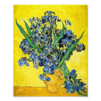 Van Gogh Irises Impressão