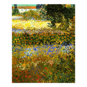 Foto Van Gogh - Jardim Flor, Impressionismo