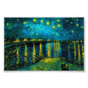 Foto Van Gogh Starry Night Over the Rhône