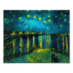Foto Van Gogh Starry Night Over the Rhône
