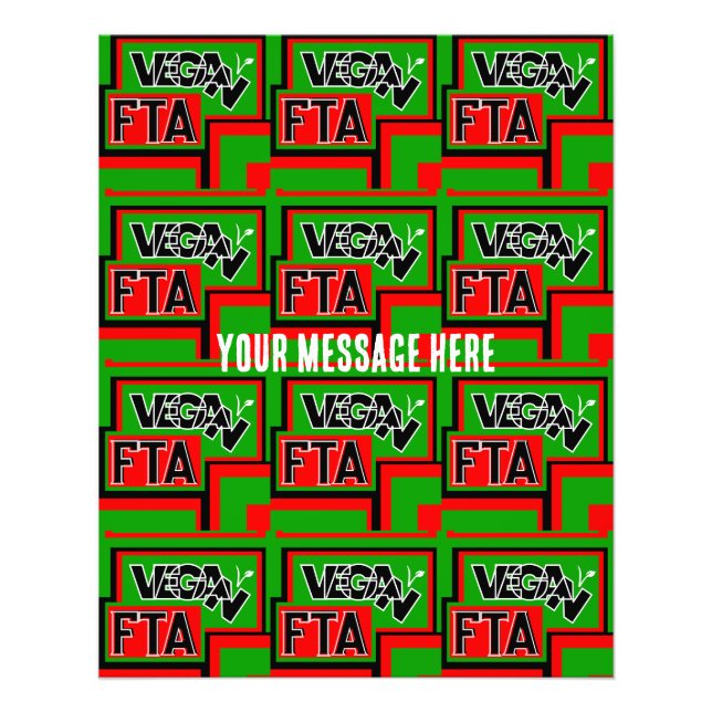 Foto Vegan Para Os Animais (ACL) (Frente)