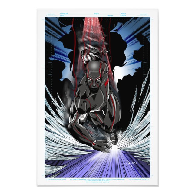 Foto Velocidade Epic Chrome - IMPRESSÃO de 13 pol x 19  (Frente)