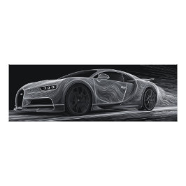 Foto Velocidade Monocromática | Arte Automobilística (9