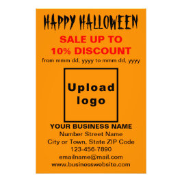 Foto Venda de Dia das Bruxas em Cor Laranja