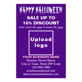 Foto Venda de Halloween de Negócios em Papel Fotográfic
