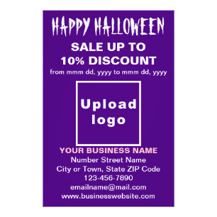 Foto Venda de Halloween de Negócios em Papel Fotográfic