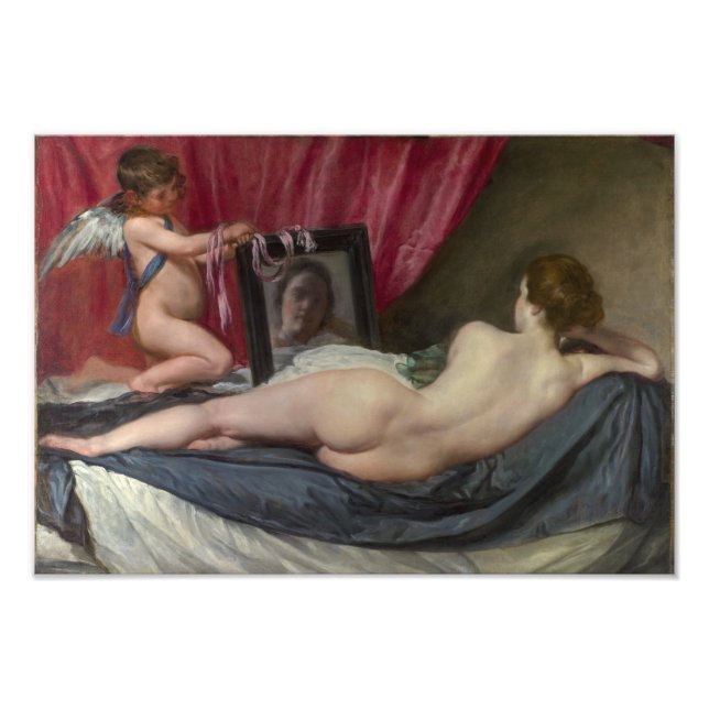 Foto Vênus e Cupido | Diego Velázquez | (Frente)