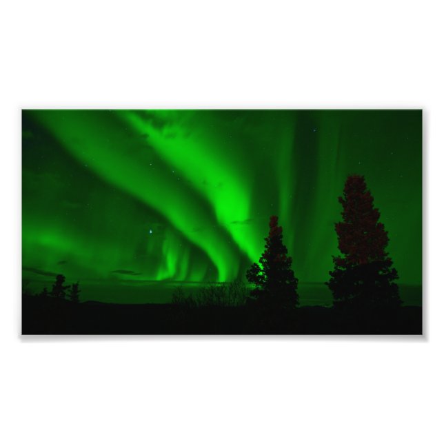 Foto verde aurora-borealis (Frente)