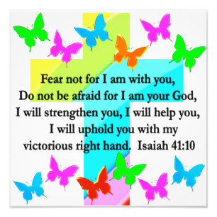 FOTO VERSÃO RELIGIOSA DE SCRIPTURE ISAIAH 41:10