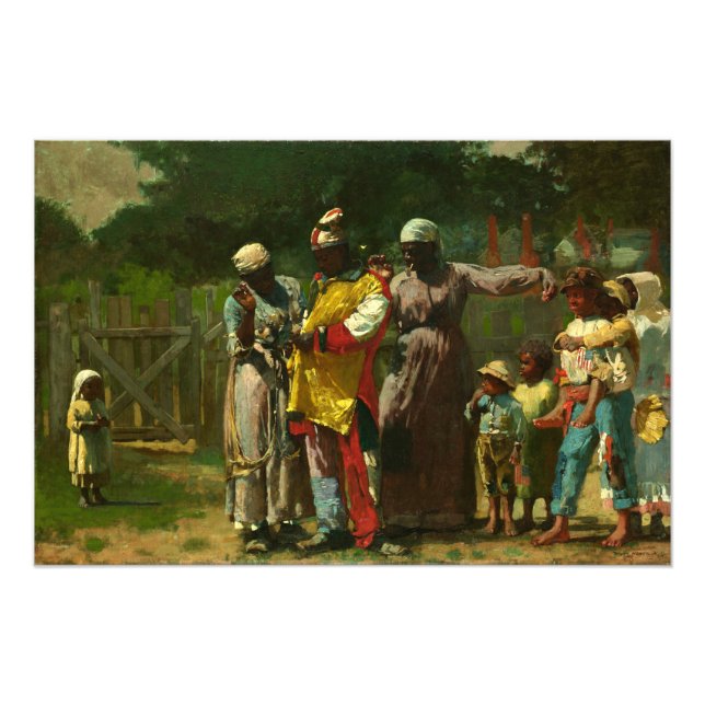 Foto Vestindo-se para o Carnaval de Winslow Homer (Frente)