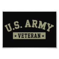 Veterano do Exército dos EUA Bandeira Americana da