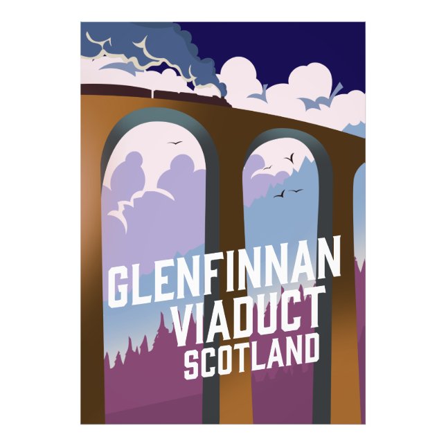 Foto Viaduto Glenfinnan Escócia (Frente)