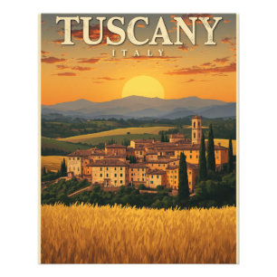 Foto Viagem Antiga Toscana Itália Cenário Retro