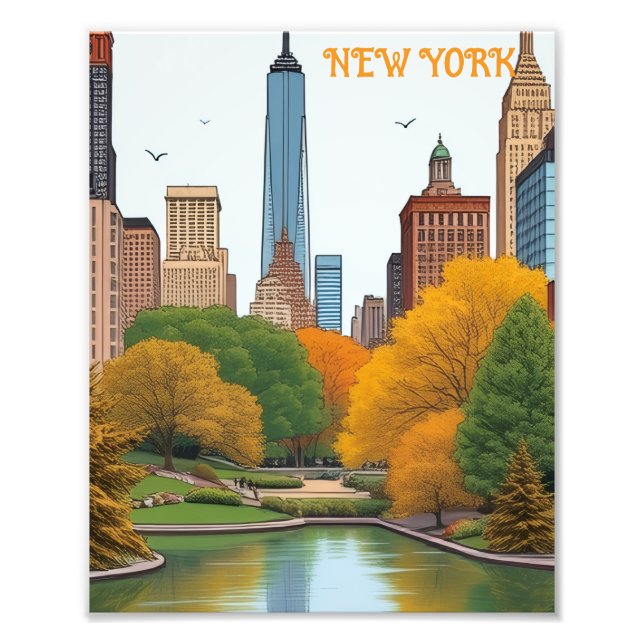 Foto Viagem clássica ao Central Park de Nova York  (Frente)